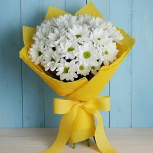 Букет цветов из:  Хризантемы в Темпы