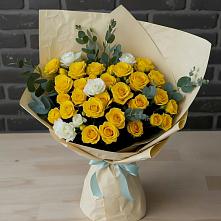 Букет цветов из:  Розы #REPLACE_PRED# Темпы