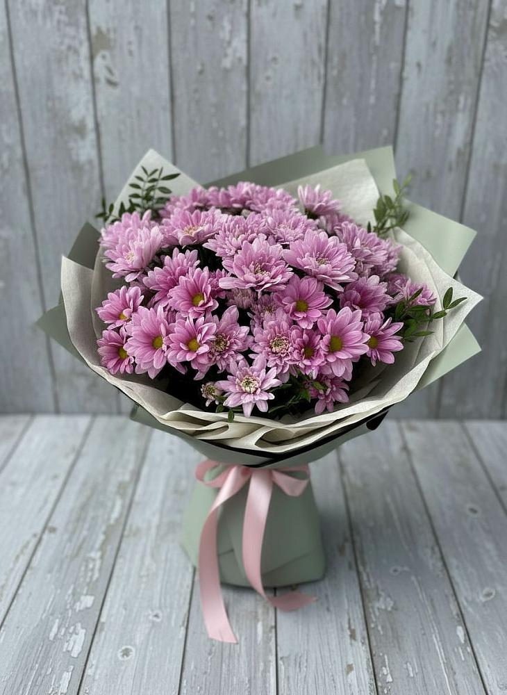 Букет цветов из: Хризантемы в Темпы