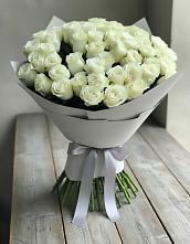 Букет 35 Белых роз #REPLACE_PRED# Темпы