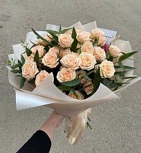 Букет Кремовые розы Латте #REPLACE_PRED# Темпы
