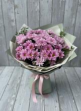 Букет цветов из:  Хризантемы в Темпы