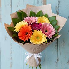 Букет цветов из:  Герберы в Темпы
