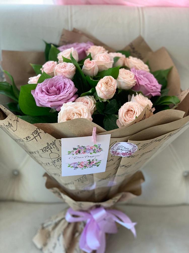 Букет цветов из: Розы в Темпы