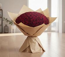 Букет 101 Красная роза в Темпы