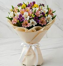 Букет цветов из:  Альстромерии в Темпы