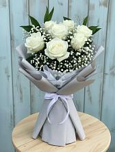 Букет цветов из:  Розы в Темпы