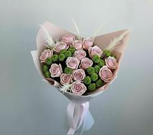 Букет цветов из:  Розы и Хризантемы #REPLACE_PRED# Темпы