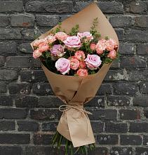 Букет цветов из:  Розы в Темпы