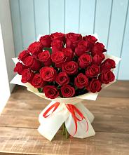 Букет 29 Красных роз в Темпы