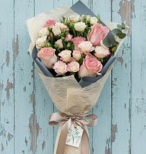 Букет цветов из:  Розы #REPLACE_PRED# Темпы