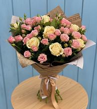 Букет цветов из:  Розы в Темпы