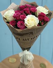 Букет цветов из:  Розы в Темпы