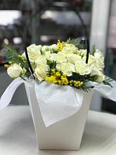Цветочная композиция из Розы  в Темпы