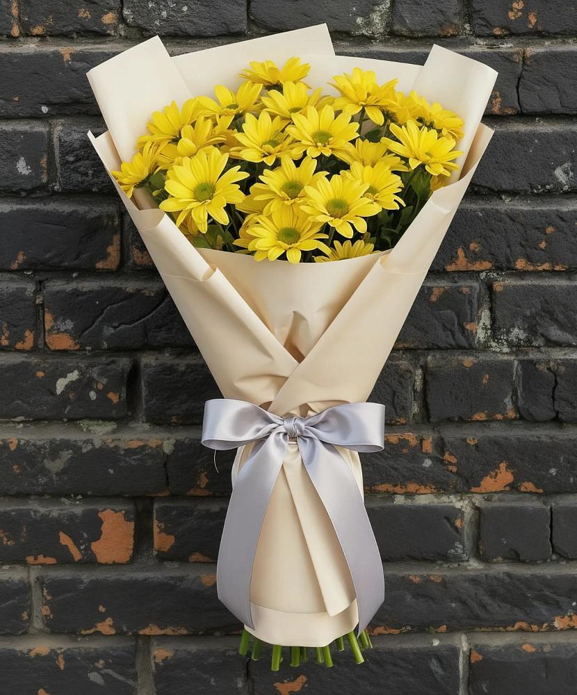 Букет цветов из: Хризантемы в Темпы