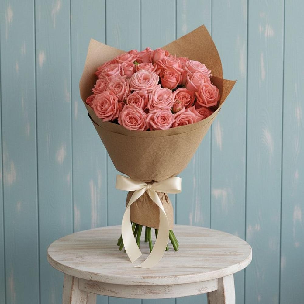 Букет цветов из: Розы в Темпы