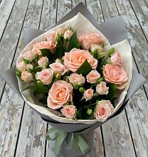 Букет цветов из:  Розы #REPLACE_PRED# Темпы