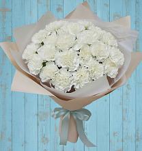 Букет цветов из:  Гвоздики в Темпы