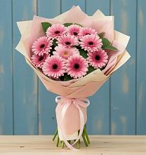 Букет цветов из:  Герберы в Темпы