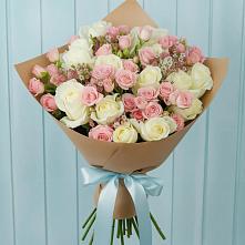 Букет цветов из:  Розы #REPLACE_PRED# Темпы